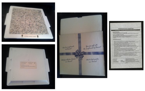 HEIZBARE UNTERSCHÜSSEL, für Mikrowelle - Neu im Karton