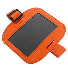 Armband Badge Holder: ID Card Sleeve - Adjustable Elastic Strap for Security