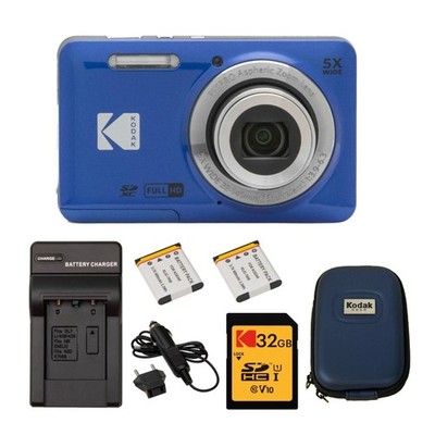 Kodak PIXPRO Friendly Zoom FZ53 Digital Camera Case SD Card Bundle
