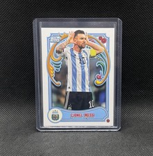 2023 Topps Fileteado Argentina # 20 Lionel Messi World Cup Card