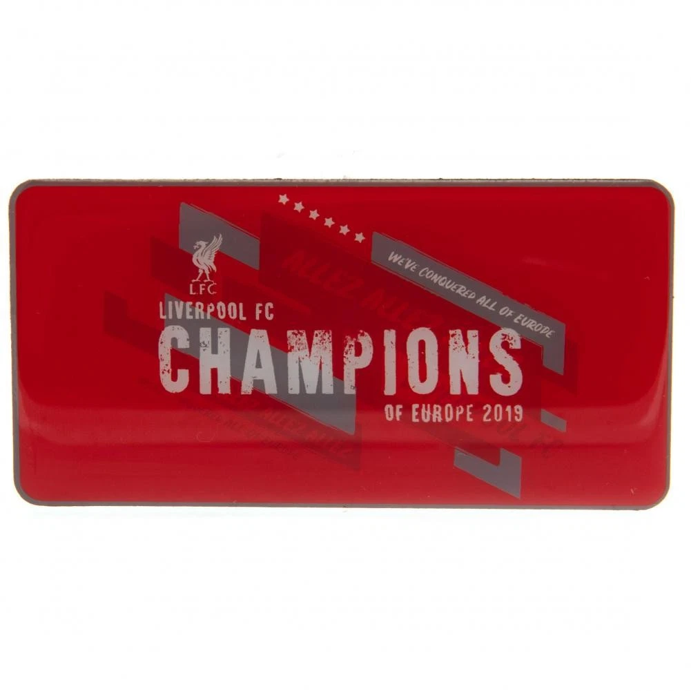 Aimant avec logo pour frigo Liverpool 3D (7 cm x 4 cm aprox