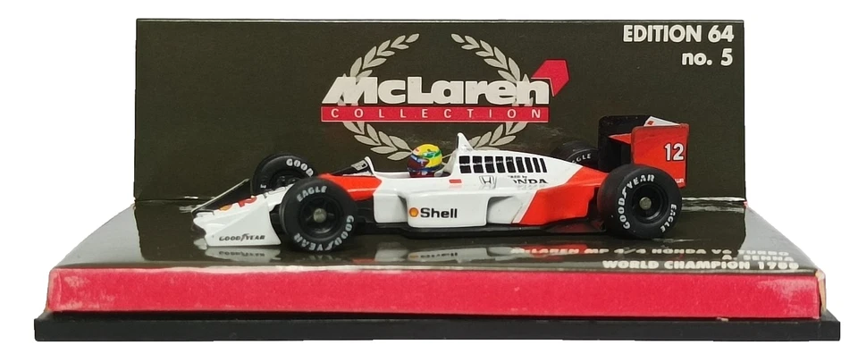 Minichamps McLaren MP4/4 Ayrton Senna 1988 Edition 64 Nr.5 1:64 - Bild 1 von 4