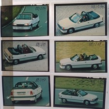 Dia0379/ 6 x Negativ   Opel Kadett 1,6 L Cabrio  ca.1988