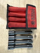 Matco 4 Pc 1/2” Dr 12 Point 5” Long Drive-Line Socket Set - SCP4DL