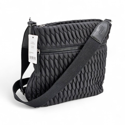 DKNY Quilted Nylon Messenger Crossbody Bag Black 990453258 | eBay