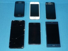 Job Lot 6 Mobile Phones Untested Samsung Sony etc.