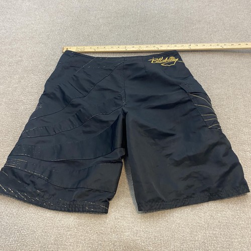 VTG Billabong Shorts Mens 32 Black Andy Irons Boardshorts Surf Swim Y2K 90s Logo - Picture 6 of 9