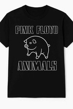 T shirt Pink Floyd, felpa con cappuccio, manica lunga o canotta The Wall animali