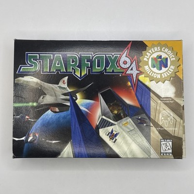 Star Fox 64 - Player's Choice Nintendo 64 N64 Empty Box Only No Game - Authentic