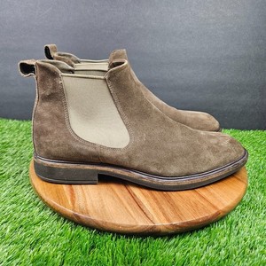 ECCO Findlay Leather Suede Side Zip Ankle Chelsea Boots Brown Mens Sz 44/10-10.5 Boots Braun Ecco Men's Findlay Chelsea Boot Mens  main image 3