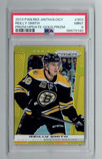 2013-14 Panini Rookie Anthology Prizm Gold Prizm /10 Reilly Smith #303 PSA 9