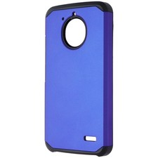 ASMYNA Premium Double Layer Case for Motorola Moto E4 - Blue