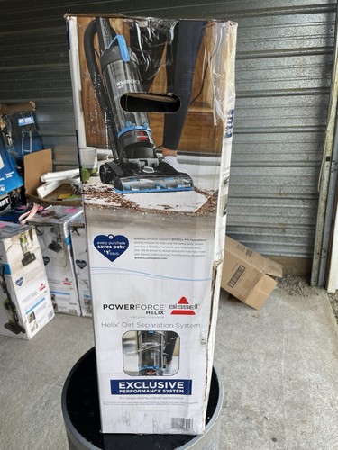 SALE! BISSELL PowerForce Helix Bagless Upright Vacuum Compact Lightweight Blue - Picture 3 of 3