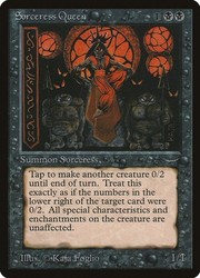 Sorceress Queen Arabian Nights MTG
