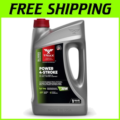 High-Zinc 30W Full Synthetic Small Engine Oil - 1 Gallon for Optimal Performance