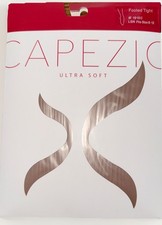 NEW Capezio Ultra Soft Footed Tights Youth Size 8-12 Tan 1915C