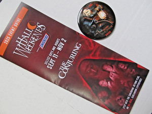 2025 Cedar Point Amusement Park HALL-O-WEEKENDS ~ 3" Button and Event Guide Map