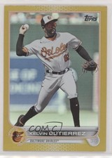 2022 Topps Update Gold Foil Kelvin Gutierrez #US319 05gv