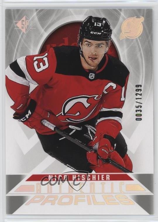 2020 SP Retail Authentic Profiles Silver Spectrum /1299 Nico Hischier #AP-5 14co