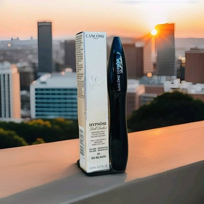 LANCOME HYPNOSE Doll Lashes Effect Mascara 6.5 ml/0.21 oz ~ #01 SO BLACK NEW