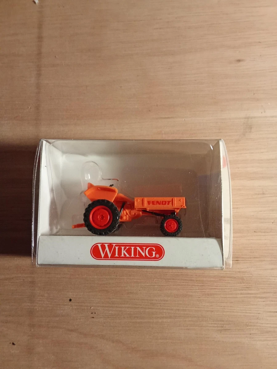 WIKING 1/87eme : ENGIN DE CHANTIER AVEC CONDUCTEUR EN BOÎTE