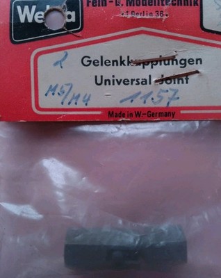 Rarität Gelenkkupplung Stahl M4/M5 von Webra 1157 neu