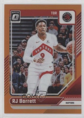 2024-25 Panini Donruss Optic Orange Prizm 9/175 RJ Barrett #159 07va