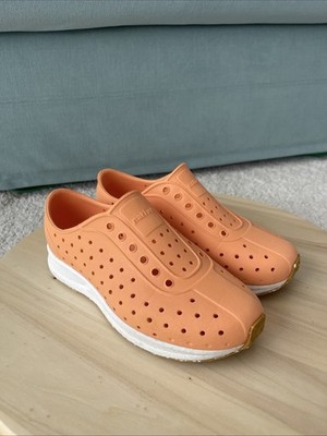 Native Robbie Water Shoes Kids 2 Slip On Sugarlite Sneakers Orange