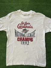 Vintage 1987 St. Louis Cardinals National League Champions Shirt Size M