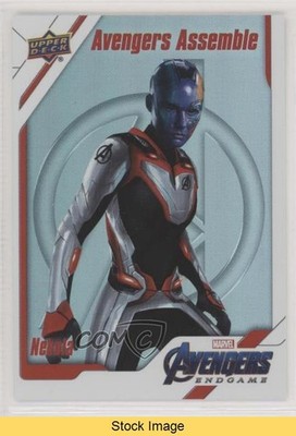 2020 Upper Deck Marvel Avengers Endgame & Captain Assemble Nebula #AA-7 READ 4lt