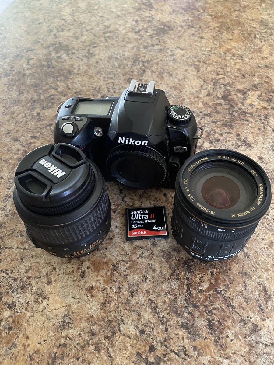 Nikon D 70 Digital Cameras for sale | eBay