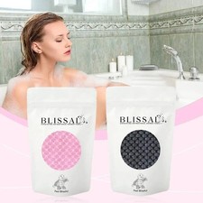 Exfoliating Back Scrub Towel – Dual-Sided Bath Strap, Body Scrubber Unisex