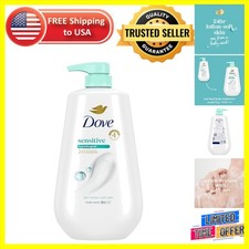 Luxurious 30.6 oz Body Wash - 24HR Moisture for Sensitive Skin, Hypoallergenic