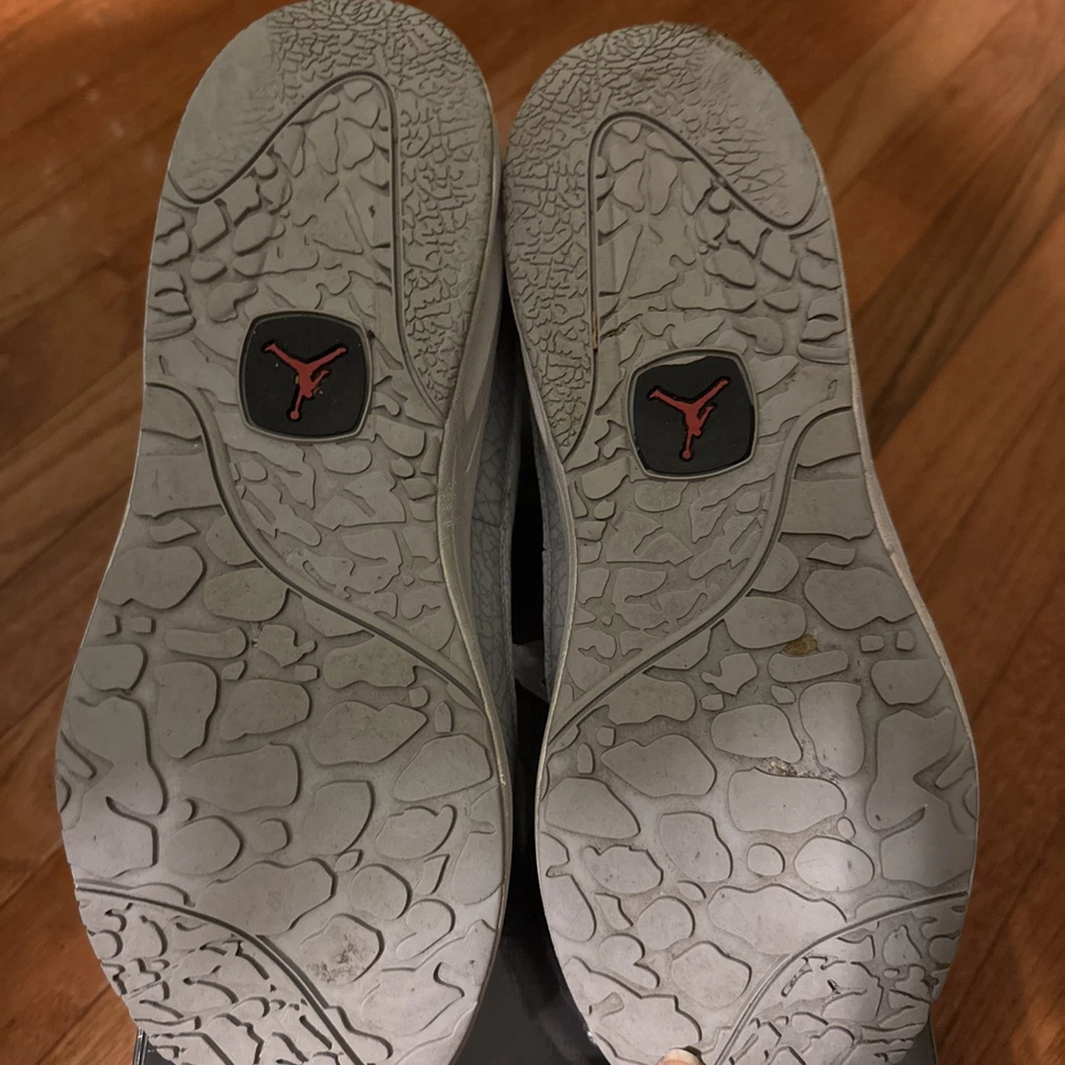 Nike Air Jordan CMFT Air XIII 13 Cuero Blanco Negro 441367-110 Talla 12M Foto 4 de 4