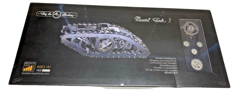 Marvel Tank 2 Time for Machine 3D mecánico acero inoxidable rompecabezas modelo adulto Foto 2 de 4