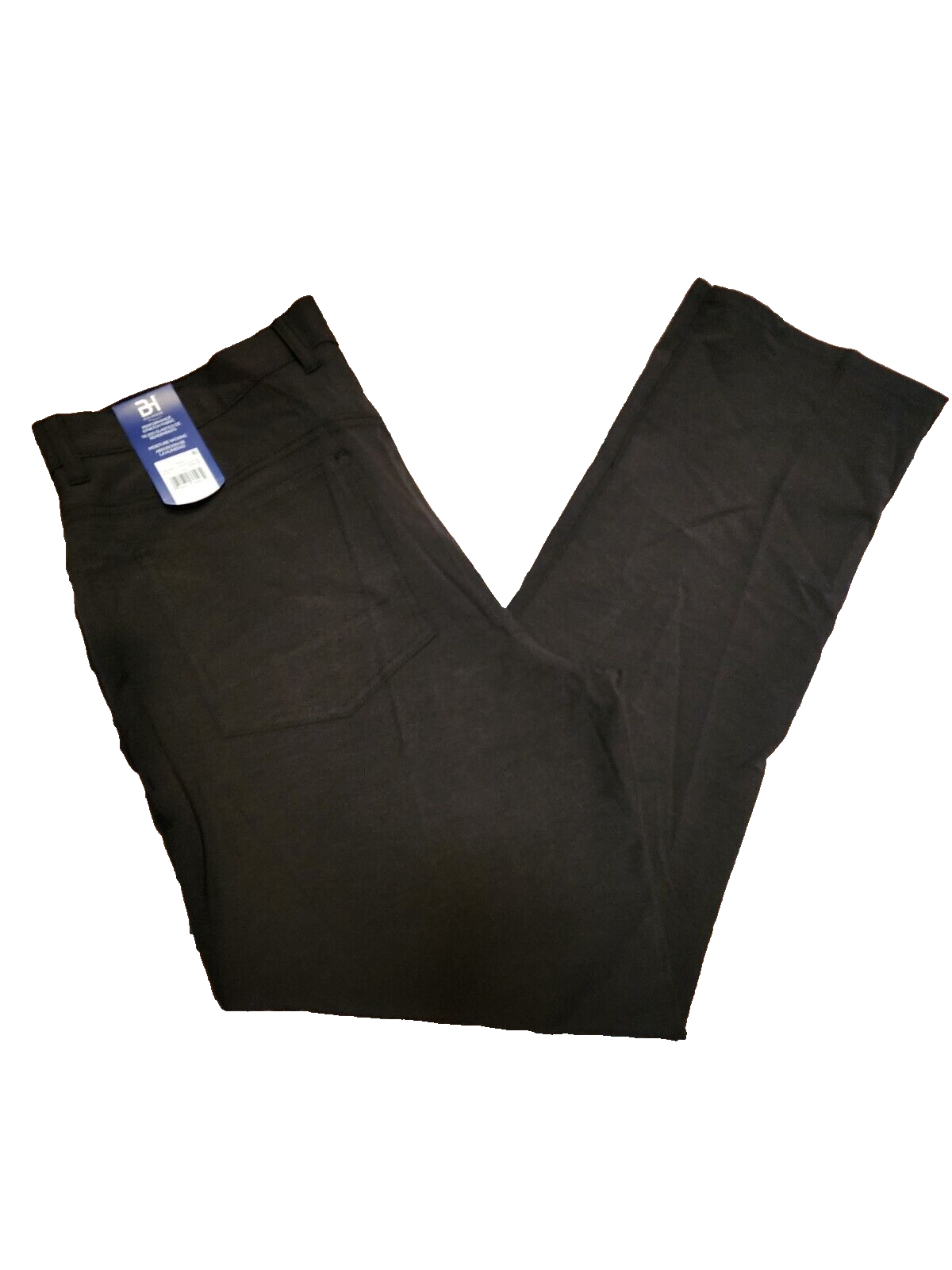 NEW Golf Pants stretch Waistband moisture wicking Mens 34 x 30 Black