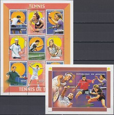 Senegal Both S/S Tennis & Table Tennis 1999 MNH-28 Euro