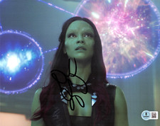 Zoe Saldana Signed 8X10 Photo Gamora Guardians Of The Galaxy Avengers Beckett Zoe Saldana Signed 8X10 Photo Gamora Guardians Of The Galaxy Avengers Beckett