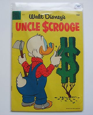 US - Uncle Scrooge (Dell) # 9 Graded 4.0