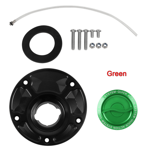 Keyless Fuel Tank Gas Cap Cover For Ducati 848 EVO 11-13 851 88-91 888 907 I.E. - Picture 5 of 12