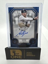 2024 Tier One - Blue Auto #3/35 - Anthony Volpe - Yankees