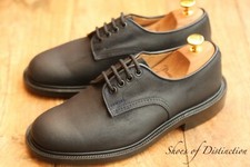 Scarpe derby Trickers blu navy in camoscio grezzo UK 7 US 8 EU 41