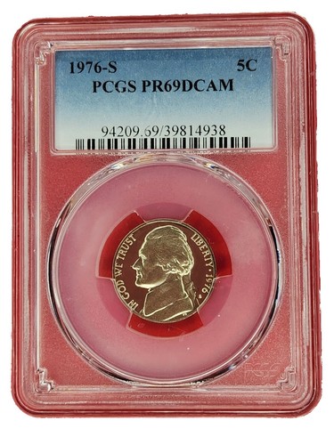 1976 D Jefferson Nickel PCGS MS66, Free Shipping | eBay