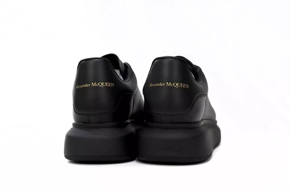 Alexander McQueen Oversized Classic Triple Black Men's Shoes