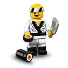 LEGO The Ninjago Movie Minifigures da Collezione 71019 - Sushi Chef (SIGILLATO)