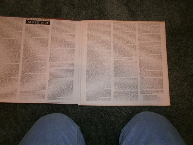 John Knowles Paine, Mass In D, 2-LP New World 262/263 - Image 3 of 3