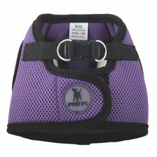 THE WORTHY DOG Sidekick Purple Mesh Dog Harness Sizes Tiny-XXXL