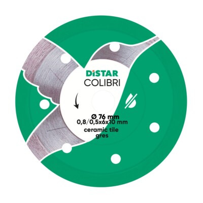 Trennscheiben Ø 76 x 10 Sägeblätter Diamanttrennscheibe Fliese Hard Cermaic Gres