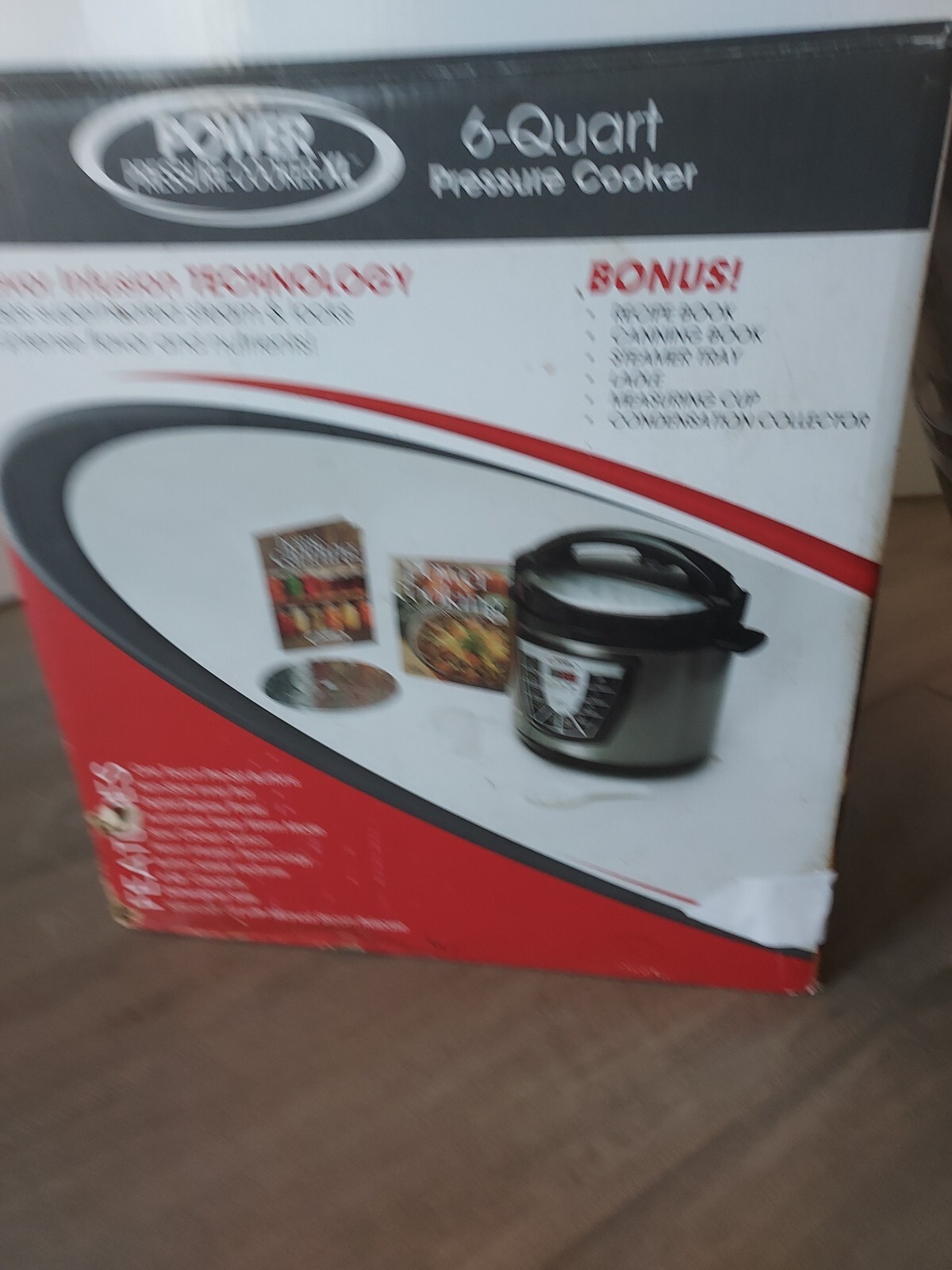 Power Pressure Cooker XL 6 Qt PPC790 New Open Box eBay