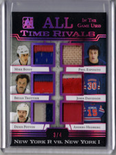 BOSSY TROTTIER POTVIN ESPOSITO DAVIDSON HEDBERG 17/18 Leaf 6X Prime Patch #3/4